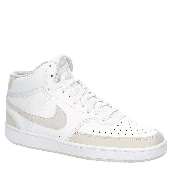 NIKE WOMENS COURT VISION MID SNEAKER - size 8.5 - Picture 9 of 16